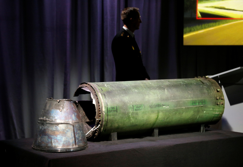 Пресс-конференция, посвященная сбитому Boeing MH-17. Фото: Francois Lenoir / Reuters