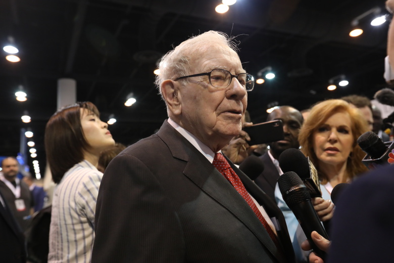 Уоррен Баффет на годовом собрании акционеров Berkshire Hathaway в Омахе, 4 мая 2019 года