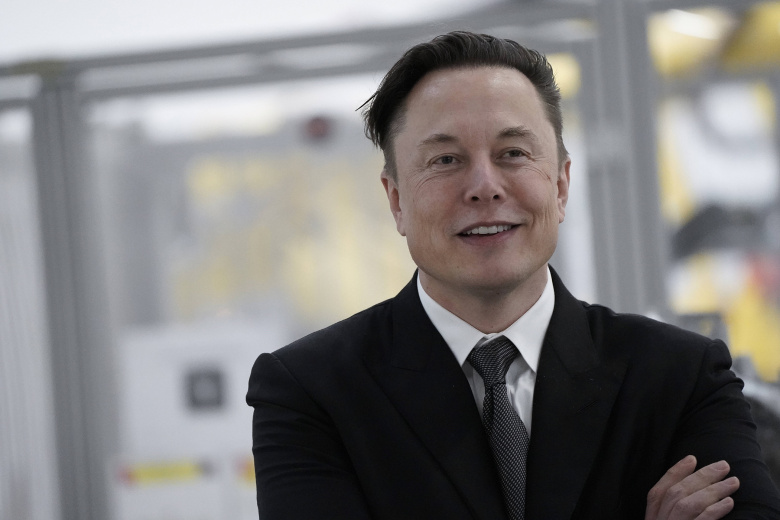 Илон Маск на открытии завода Tesla под Берлином, 22 марта 2022 года. Фото: www.imago-images.de / Global Look Press