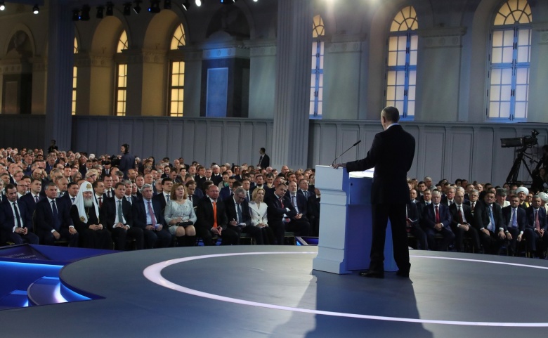 Послание президента Федеральному собранию, 15 января 2020 года. Фото: kremlin.ru