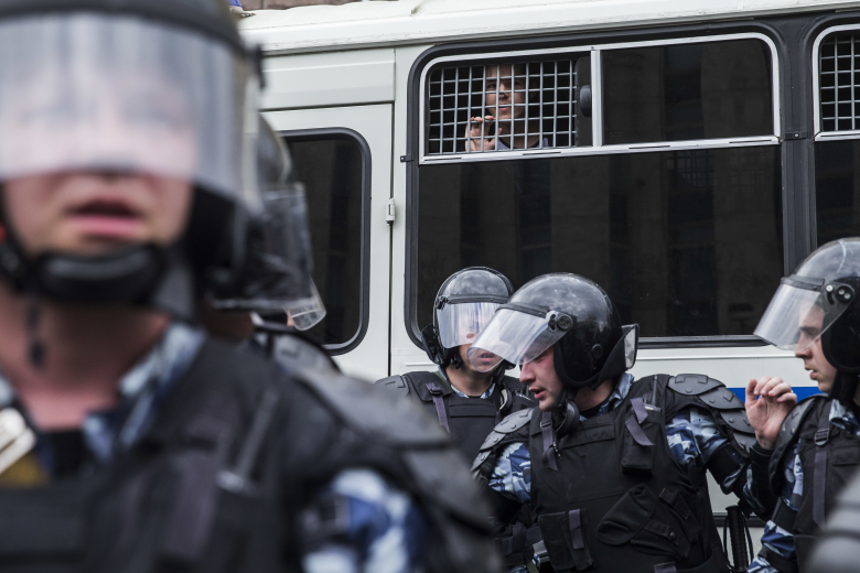 Антикоррупционный митинг в Москве. Фото:  Евгений Фельдман / проект "Это Навальный"