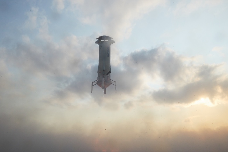 20 июля 2021 года, полет Blue Origin в космос. Фото: Cover Images / Keystone Press Agency / Global Look Press