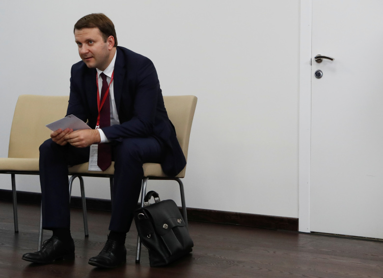 Министр экономического развития Максим Орешкин. Фото: Sergei Karpukhin / Reuters