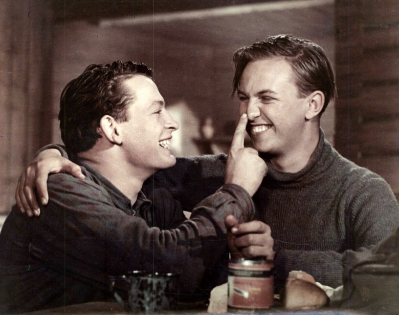 Кадр из фильма "Аттестат зрелости" (1954)