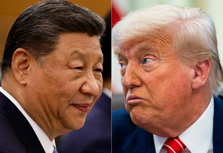 Си Цзиньпин и Дональд Трамп