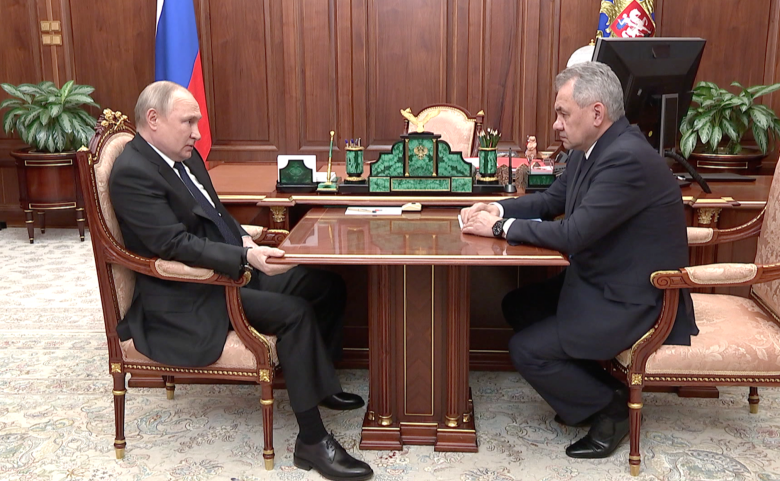 Владимир Путин и Сергей Шойгу