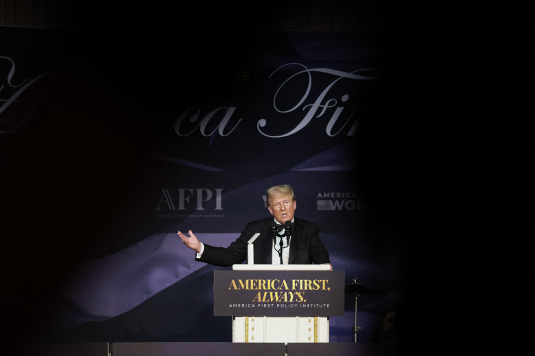 Дональд Трамп, гала-вечер института политики «America First», 14 ноября 2024 года