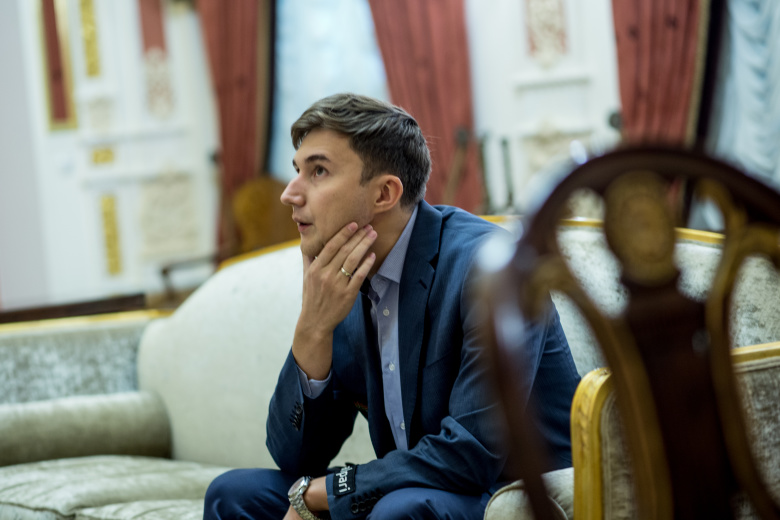 Сергей Карякин. Фото: Арсений Несходимов для Republic