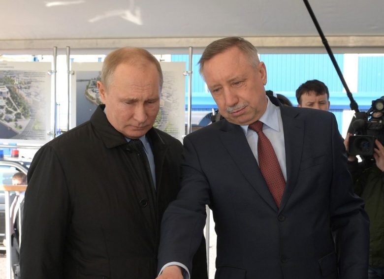 Владимир Путин и Александр Беглов