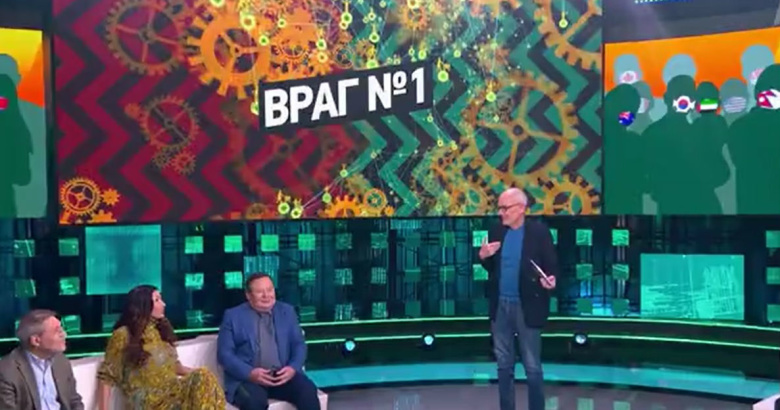 Выпуск "Док-ток" на Первом канале, посвященный коронавирусу. Фото: скриншот