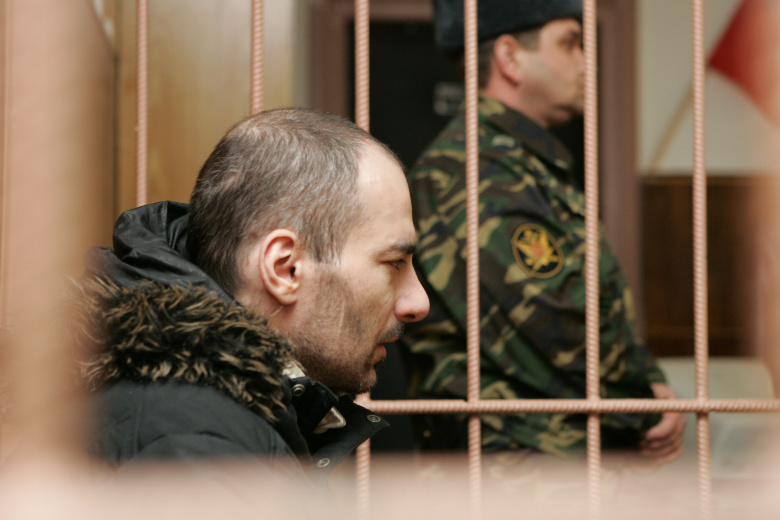 Бывший вице-президент ЮКОСа Василий Алексанян в Симоновском суде, 2008 год. Фото: Константин Куцылло / ТАСС