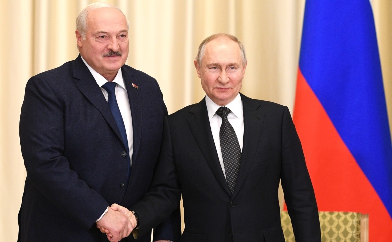 Встреча Владимира Путина и Александра Лукашенко