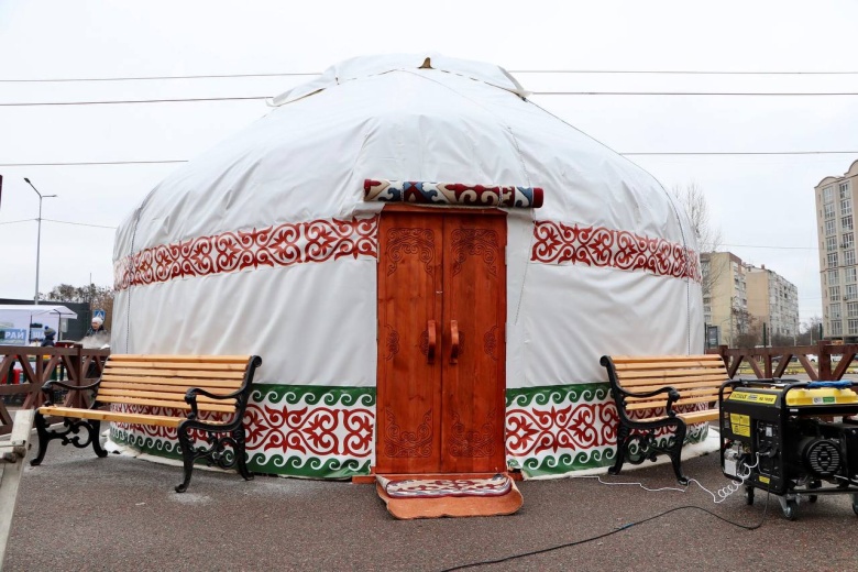 Юрта несокрушимости в Буче