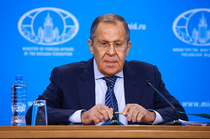 Министр иностранных дел РФ Сергей Лавров, 18 января 2023 года
