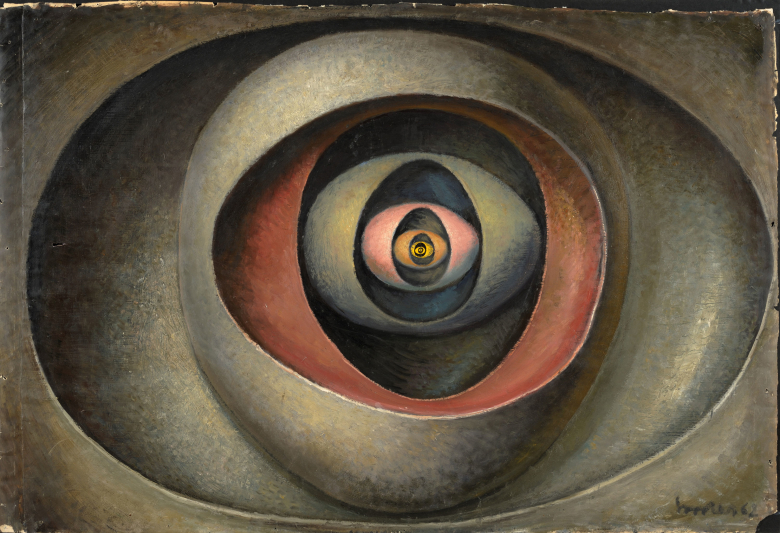 Юло Соостер. Глаз в яйце, 1962. Художественный музей, Тарту