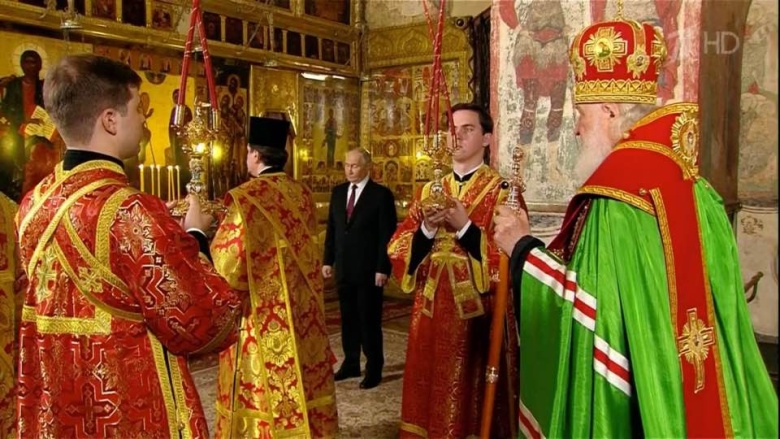 7 мая 2024 года, Благовещенский собор Московского Кремля.