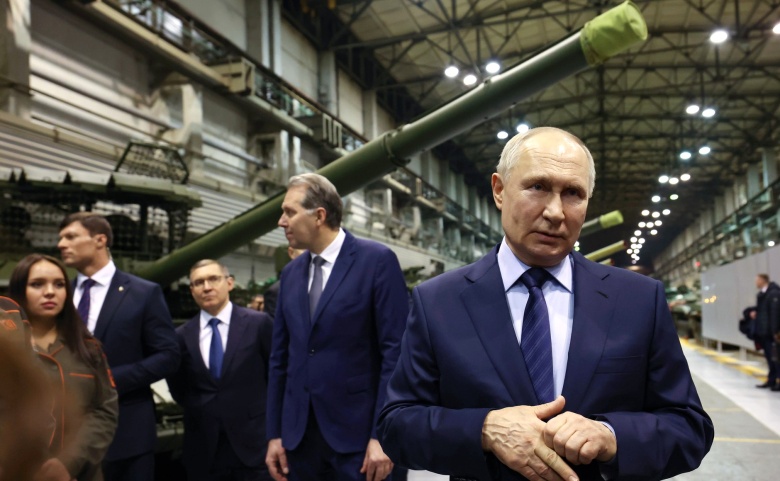 Владимир Путин на "Уралвагонзаводе"