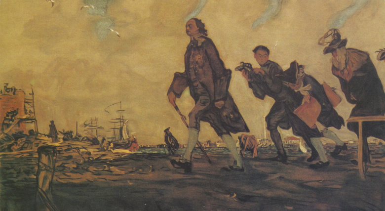 Валентин Серов. Петр Первый. 1907