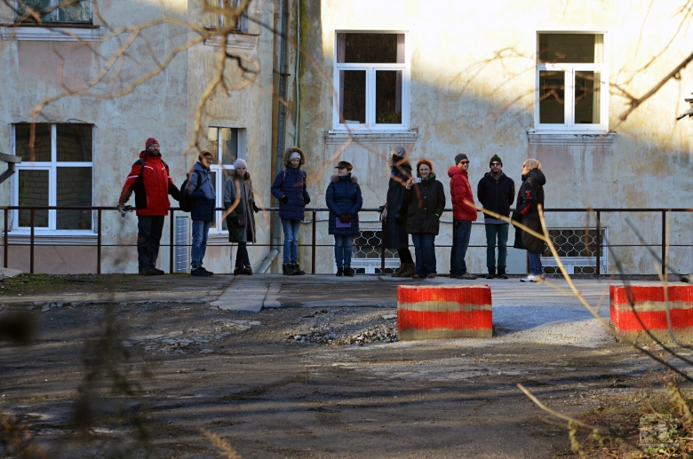Урбан-прогулка по городу - одно из мероприятий Agriculture_club. Фото: Аля Грач / vk.com