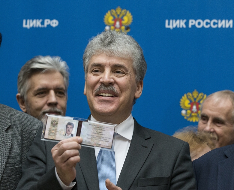 Павел Грудинин. Фото: Alexander Zemlianichenko / AP / TASS