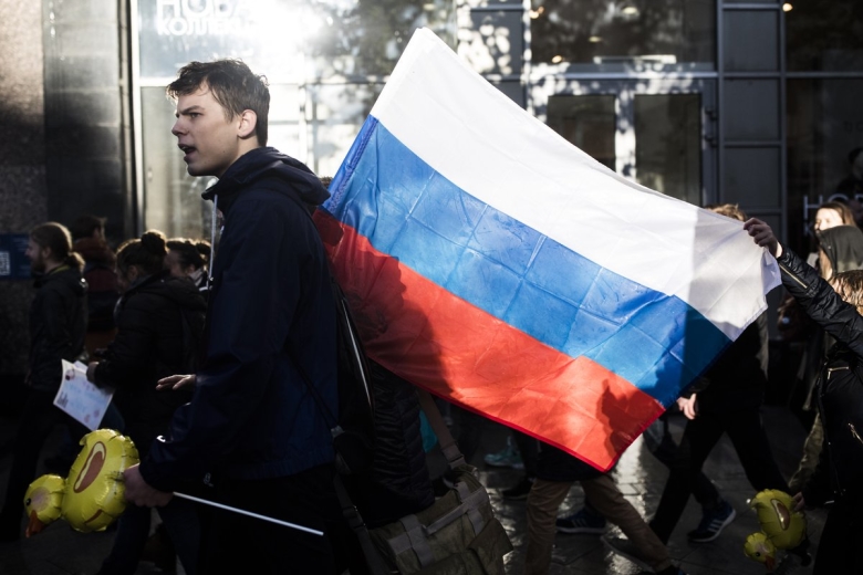 Политизация школы стала одной из главных неприятностей для путинских технократов. Фото: Евгений Фельдман для кампании Навального