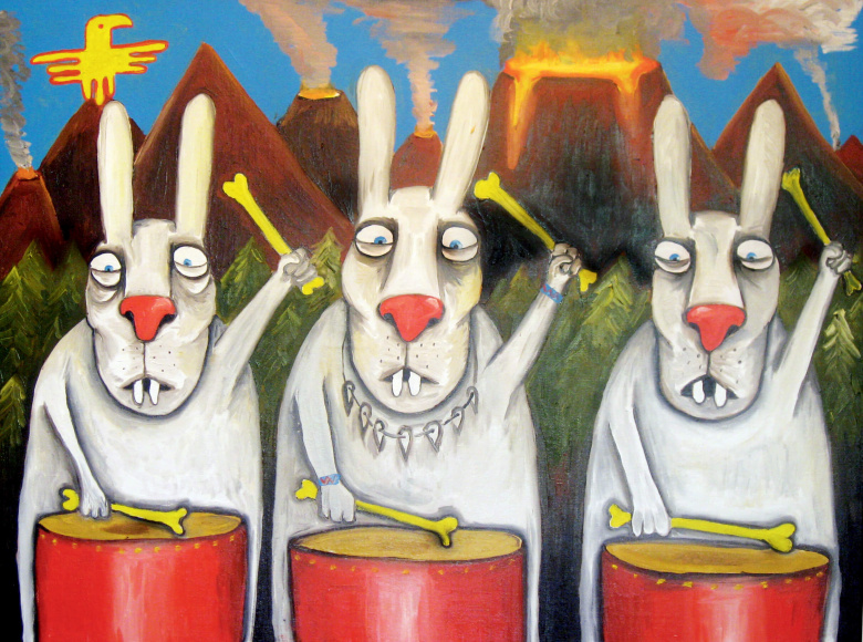 Вася Ложкин, "Зайцы  апокалипсиса" (2013)
