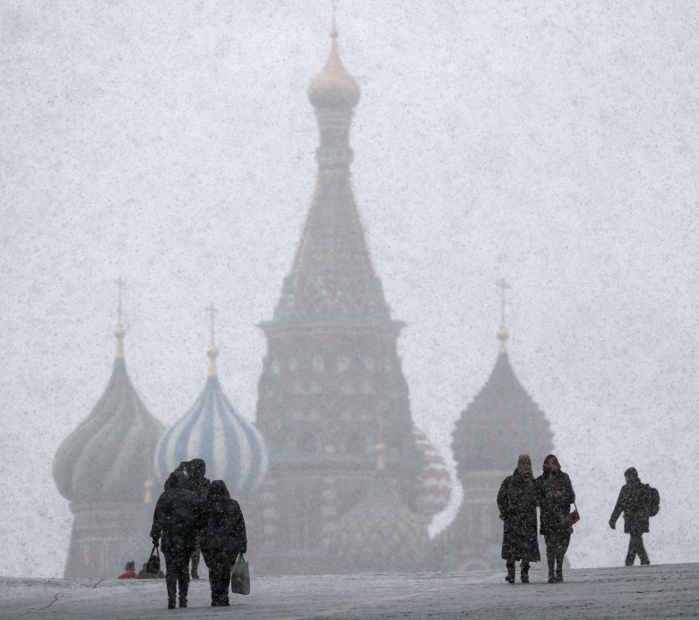 Зима в Москве