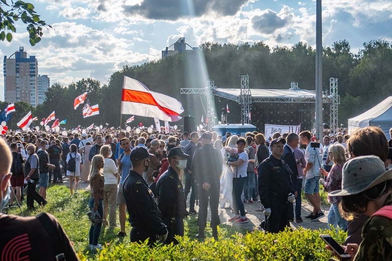 Митинг в поддержку Светланы Тихановской, 30 июля 2020 года
